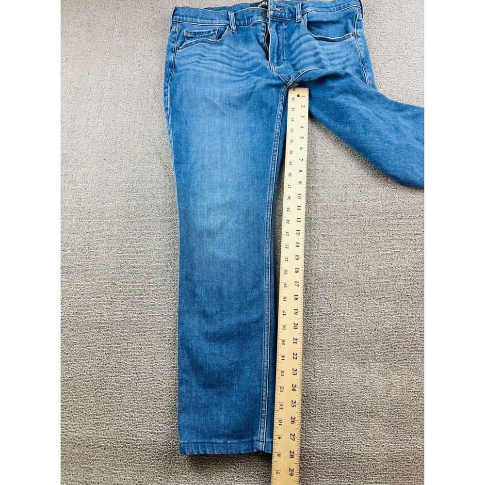 PAIGE Lennox Slim Fit Jeans 34 Blue Atwell‎ Wash Transcend Vintage Denim Stretch - Picture 6 of 12
